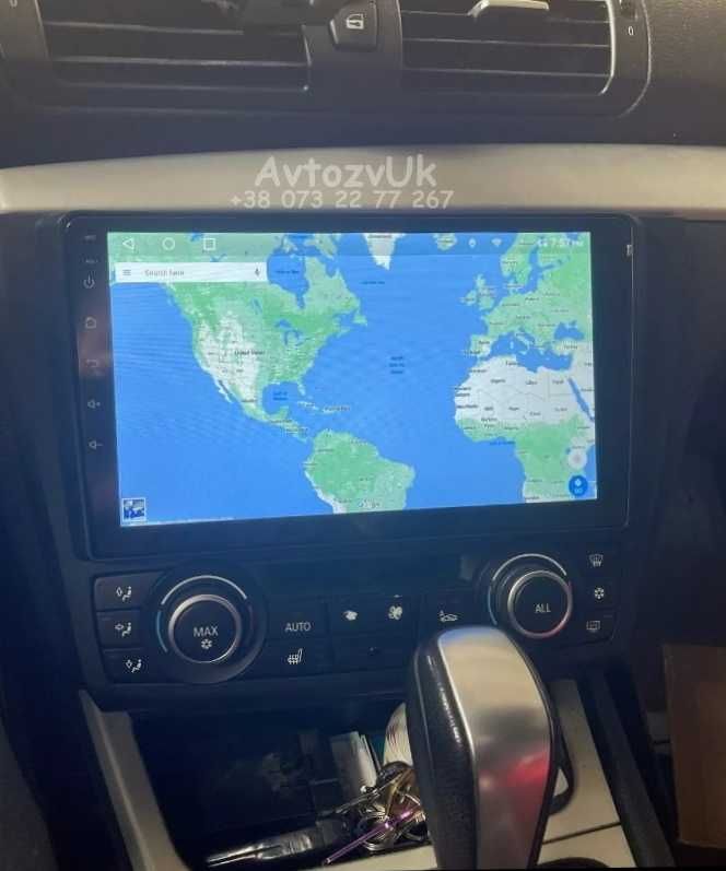 Магнитола BMW 1 e81 e82 e87 e88 GPS USB е81 е82 е88 CarPlay Android 14