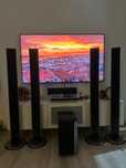 Home cinema LG colunas
