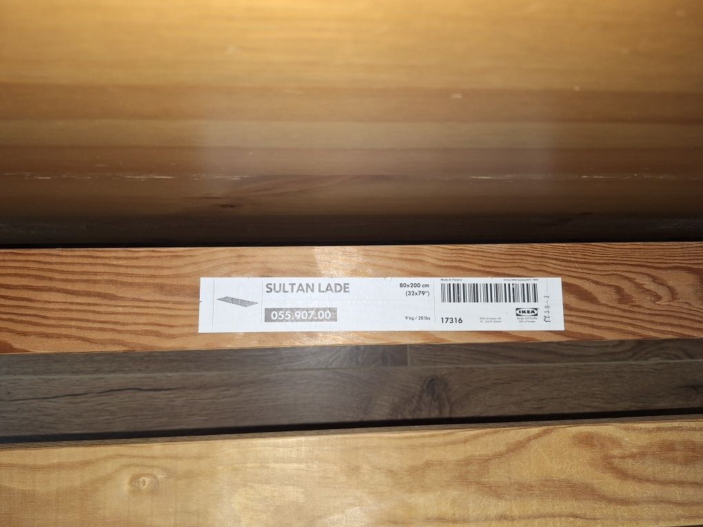 Łóżko dziecięce IKEA regulowane rosnące z dzieckiem