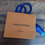Papierowa torebka torba pusta opakowanie Louis Vuitton mała