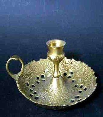 Винтажный Индийский подсвечник