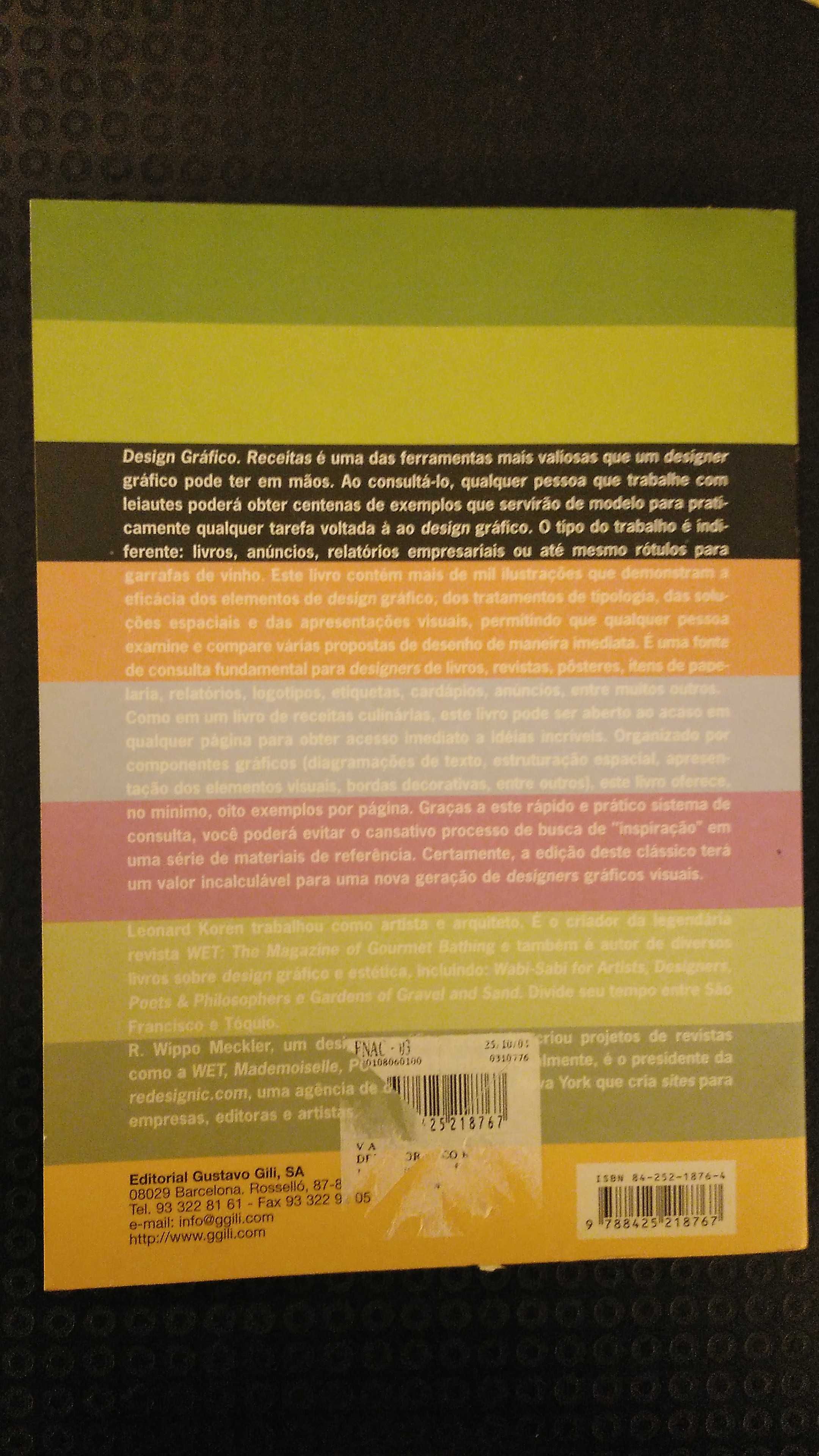 Livro - Design Gráfico: Receitas