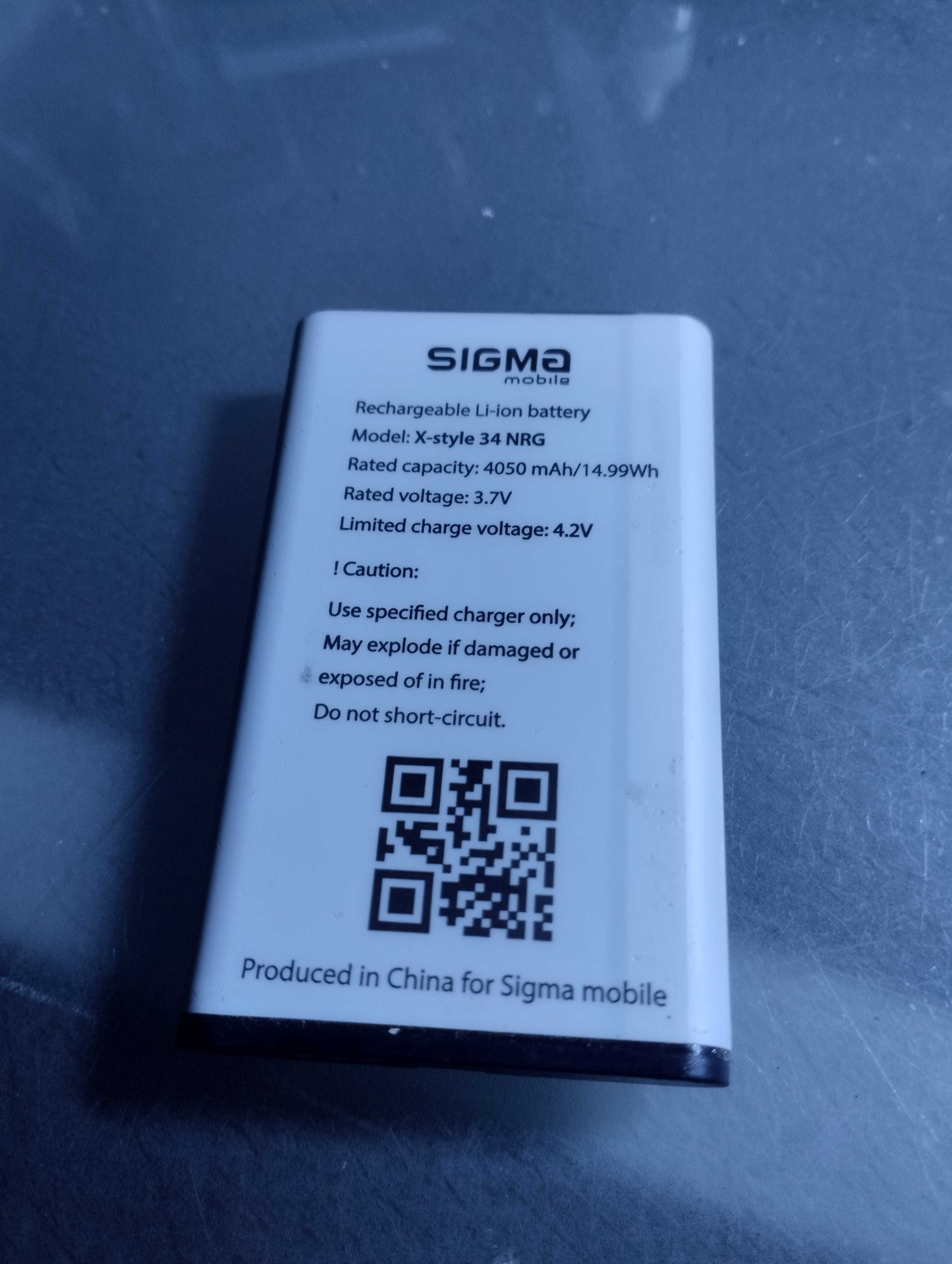 На запчасти Sigma X-style 34 NRG