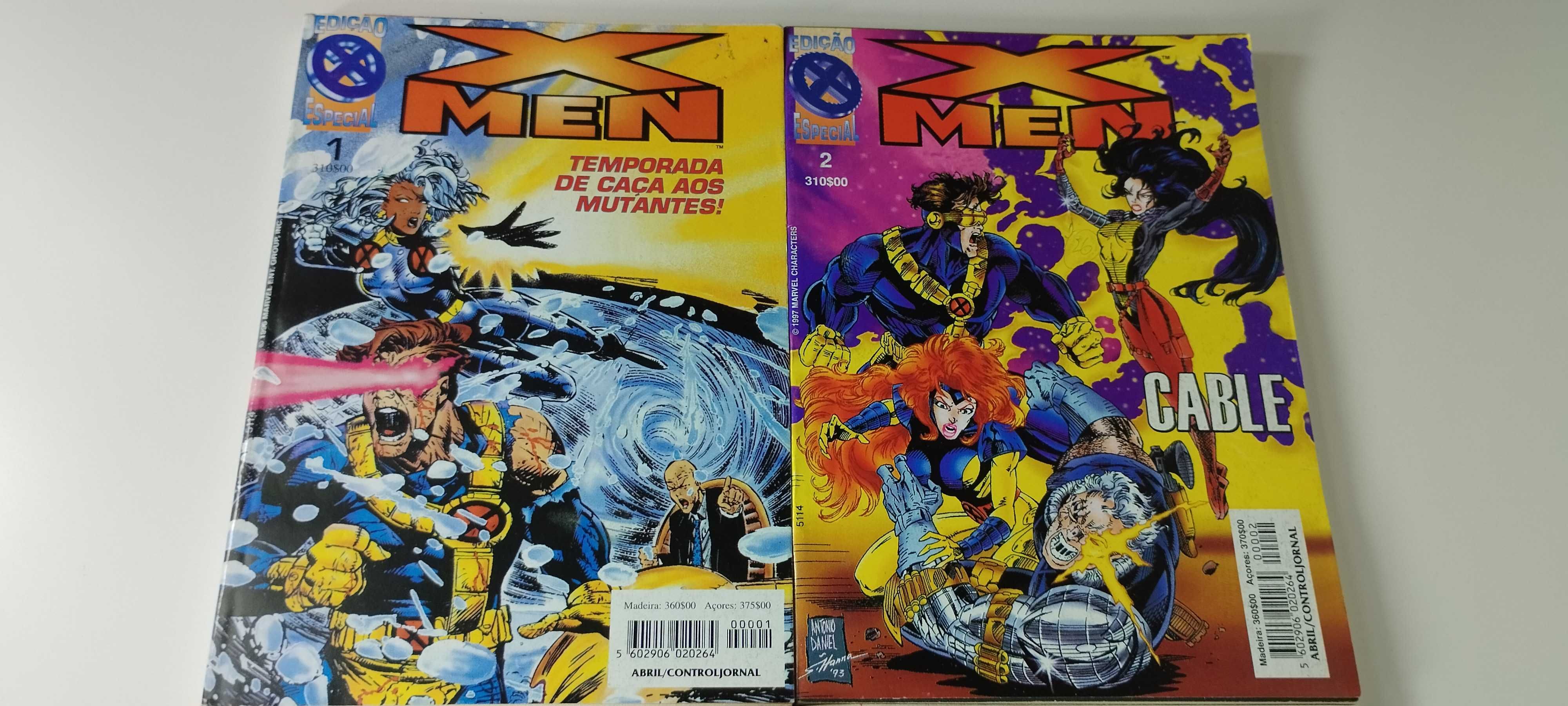 X-Men Edição Especial n1, 2, 3, 4