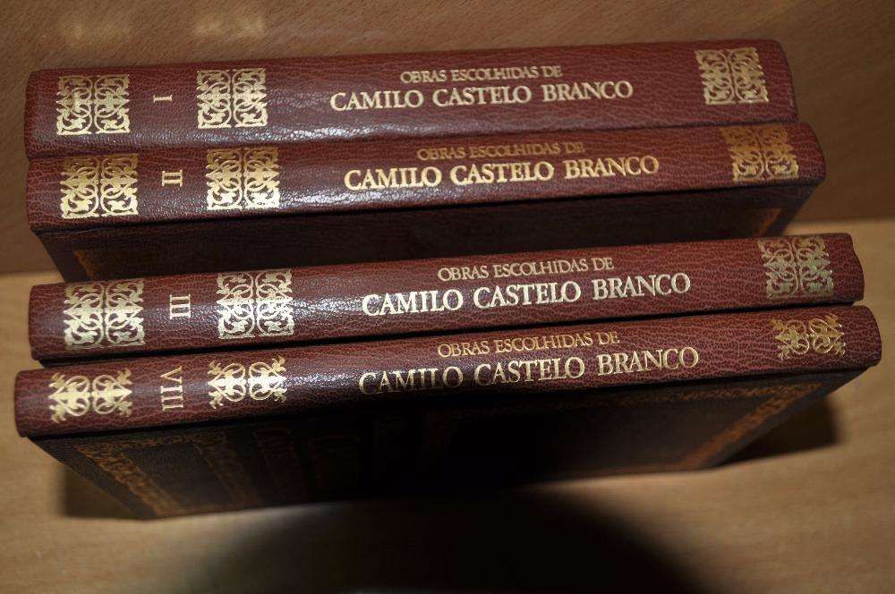 4 Volumes - Obras Escolhidas de Camilo Castelo Branco
