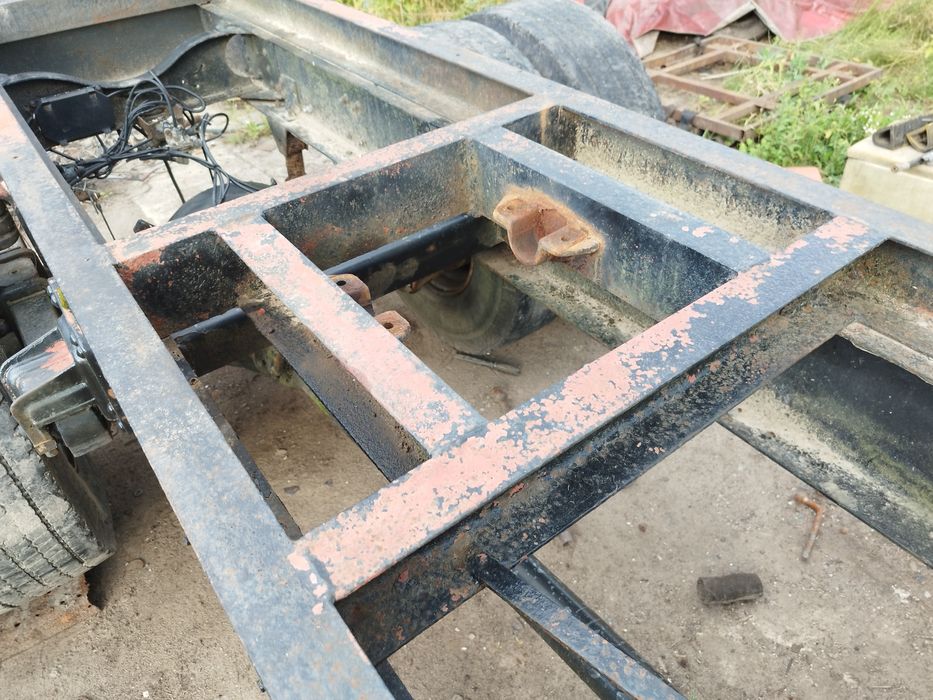 Podramówka 4.5m 86cm wywrotka Kiper do tyłu łoże siłownika zawias