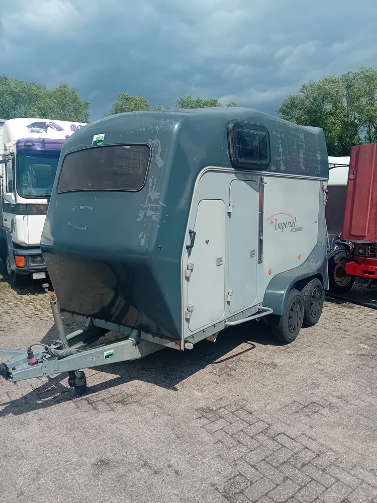Przyczepa Do Przewozu 2 Koni Bydła Brenderup Bukmanka Koniara Koniowóz