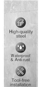 Prateleiras para polivan casa de banho duche Novas