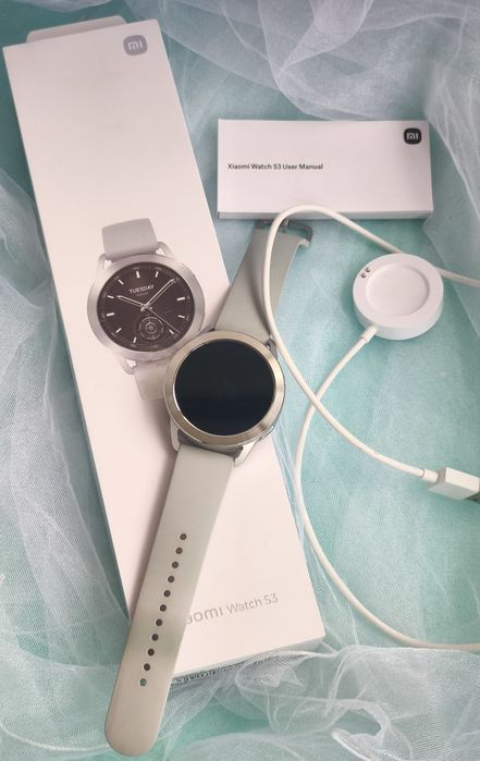 Смарт-годинник Xiaomi Watch S3 Silver (BHR7873GL)