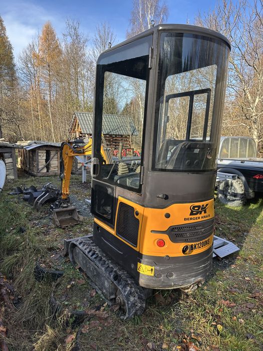 Minikoparka 2023 Berger Kraus 1200KS KABINA - bogate wyposażenie