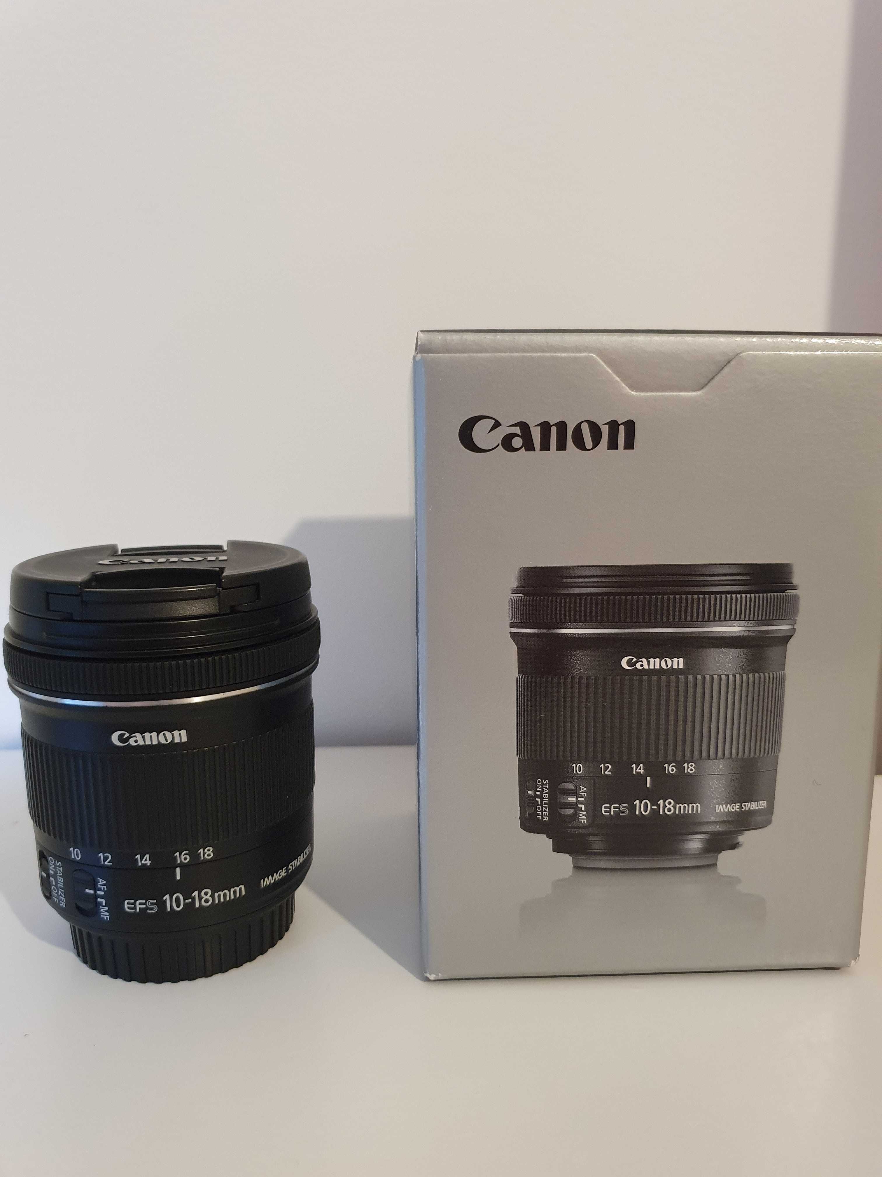 Objectiva Canon 10-18mm