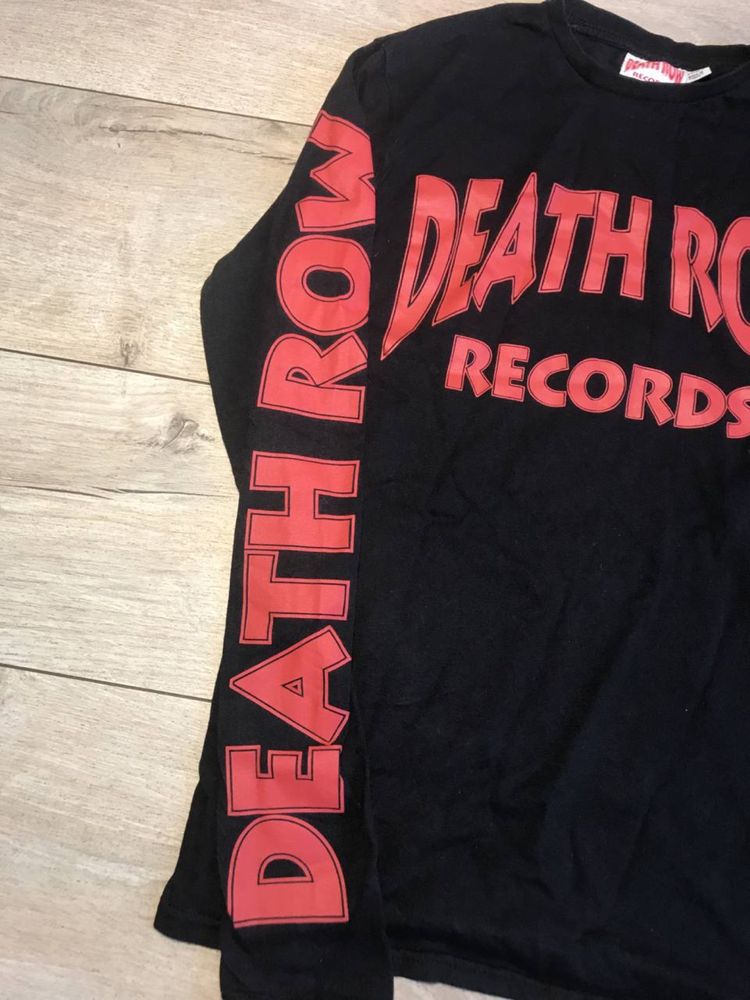 death row records longsleeve лонг реп x supreme x fubu