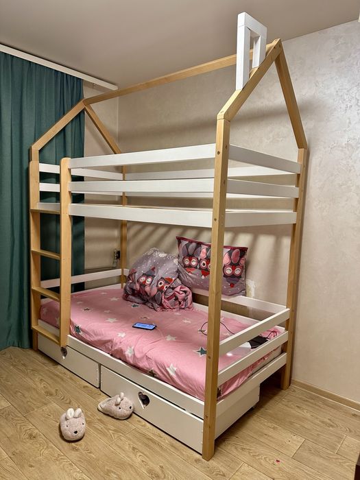 Кровать двухъярусная, 90х180 см, Сокол 2