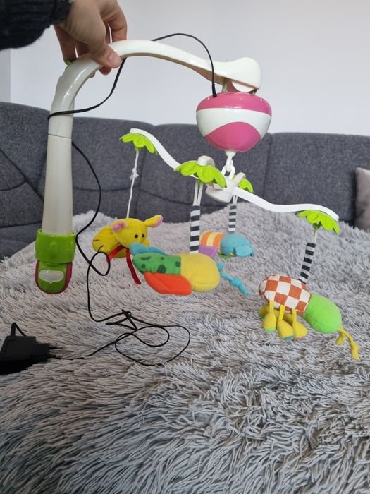 Jedyna elektryczna karuzela do łóżeczka