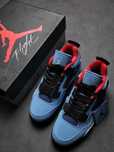 niebieski\Retro*Jordan4NikeJordanTravis UnisexTrampki.40