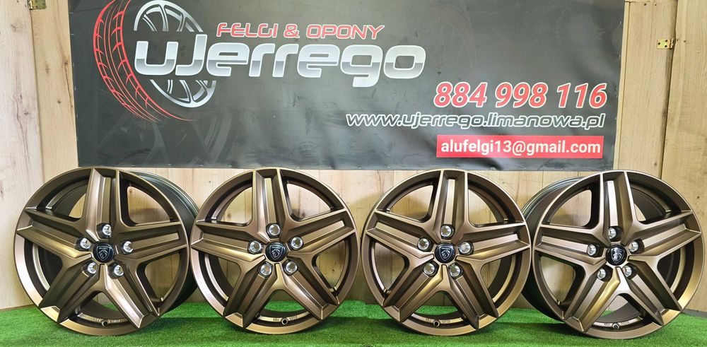 NOWE ALUFELGI PEUGEOT Boxer 4T- 18x5x130 - Wzmacniane do 1400kg