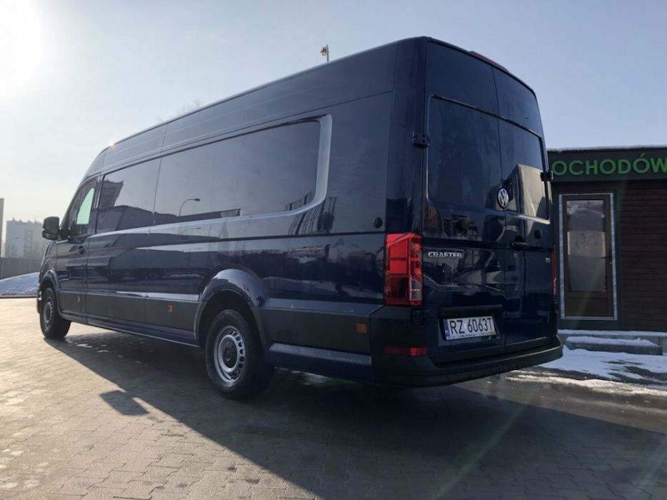 Bus dl.4,95m wynajem wypożycz Nowy crafter + SYPIALNIA! RZESZOW!