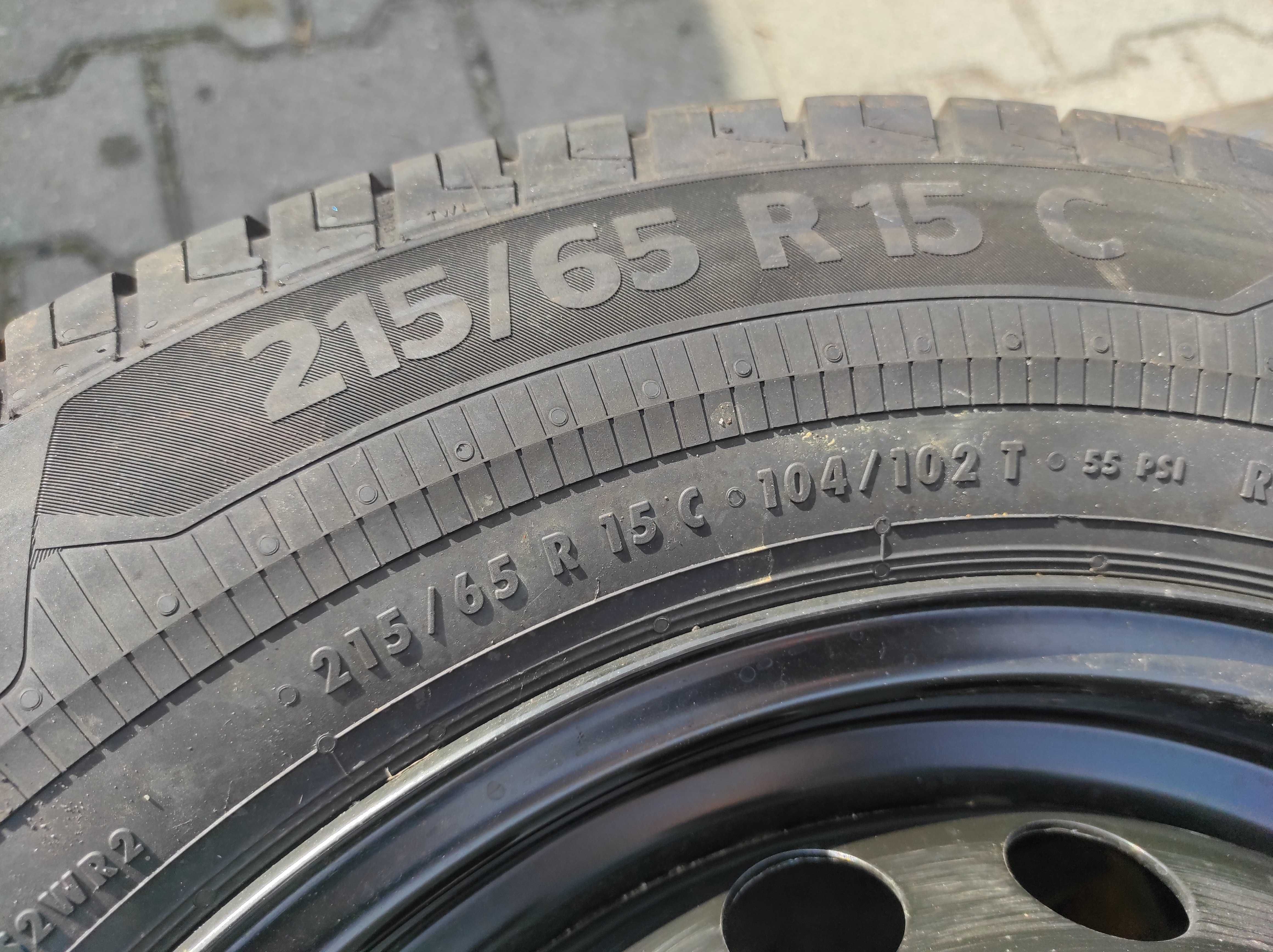 Opony letnie bus 4x 215/65 R15C Continental VanContact Eco MONTAŻ WYSY