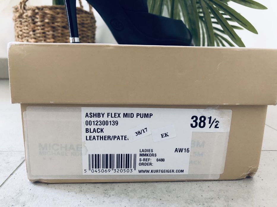 Michael Kors ashby flex mid pump 38,5 szpilki czółenka