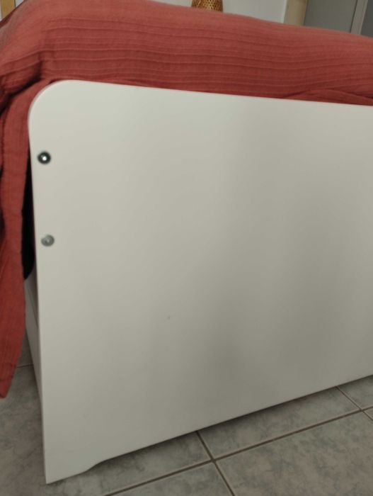 Cama Slakt Ikea com estrados e colchão incluídos