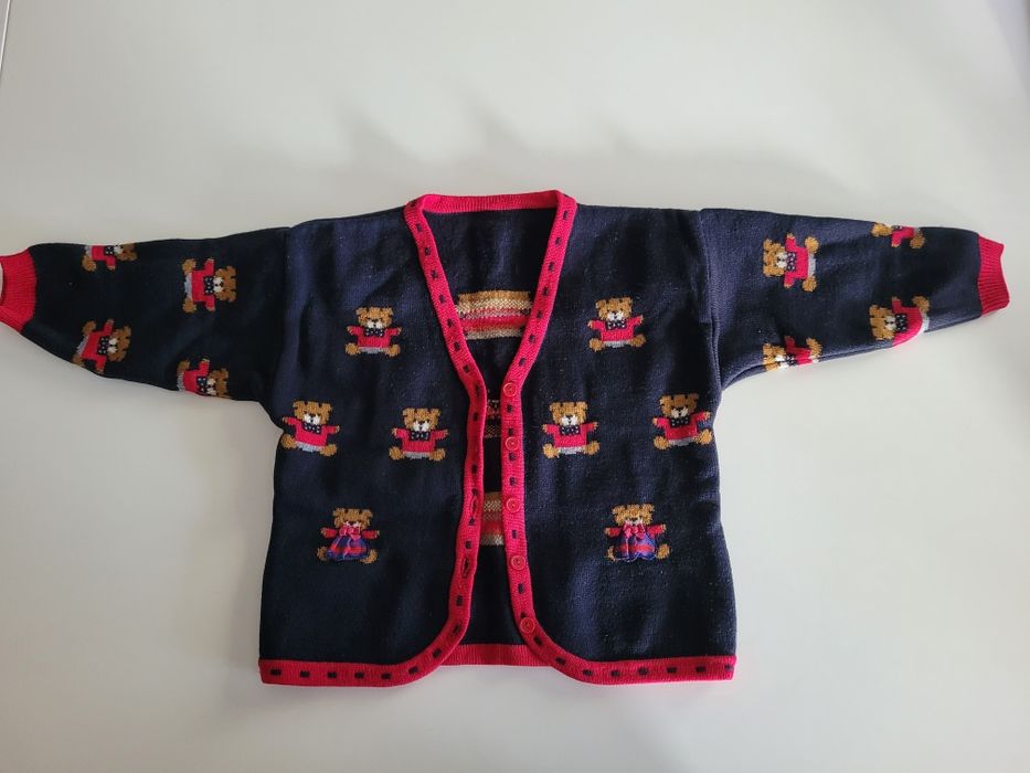 MARKS & SPENCER ciepły SWETEREK 104 cm 3-4 lat MODNY  BDB