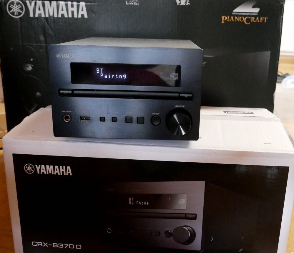 Miniwieża Yamaha Pianocraft MCR-B270D DAB+ Amplituner Głośniki Komplet