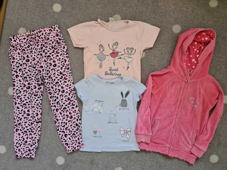 Zestaw dla dziewczynki r.110-116