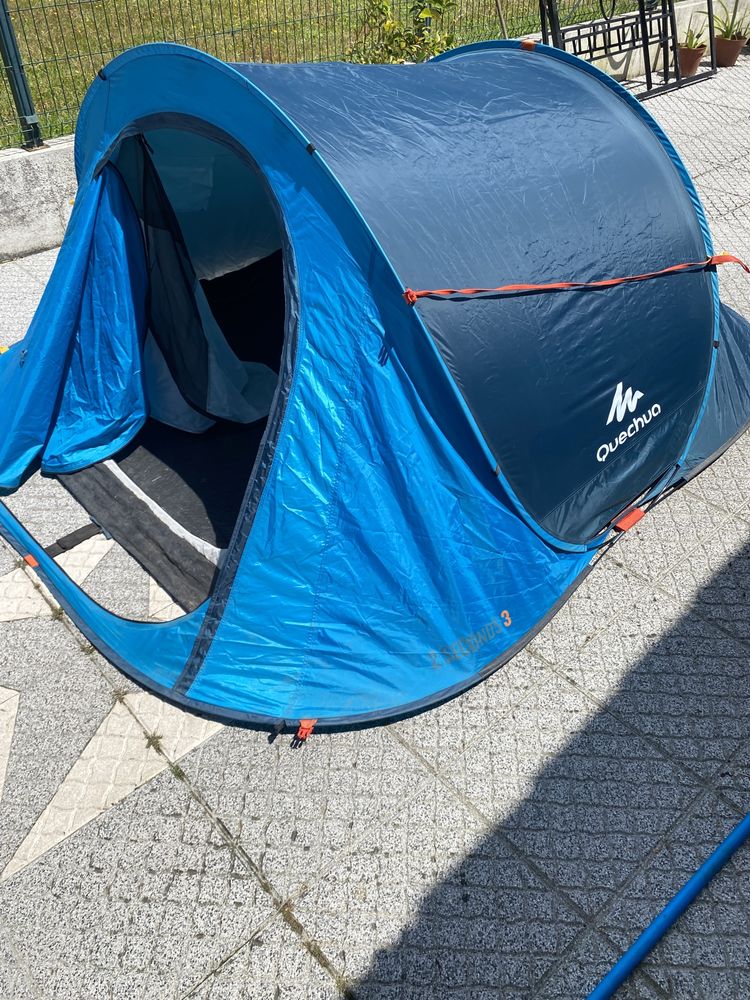 Tenda de campismo decathon 3 pessoas