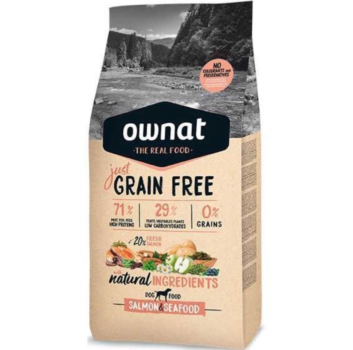 Ownat Just Grain Free 14kg - LOJA!!