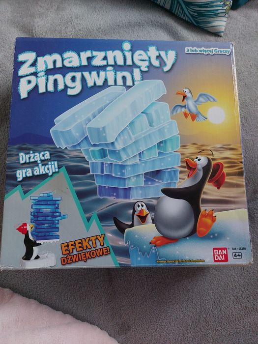 Gra Zmarznięty pingwin BANDAI 4+