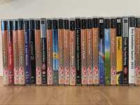 Lote de 24 jogos originais para PSP