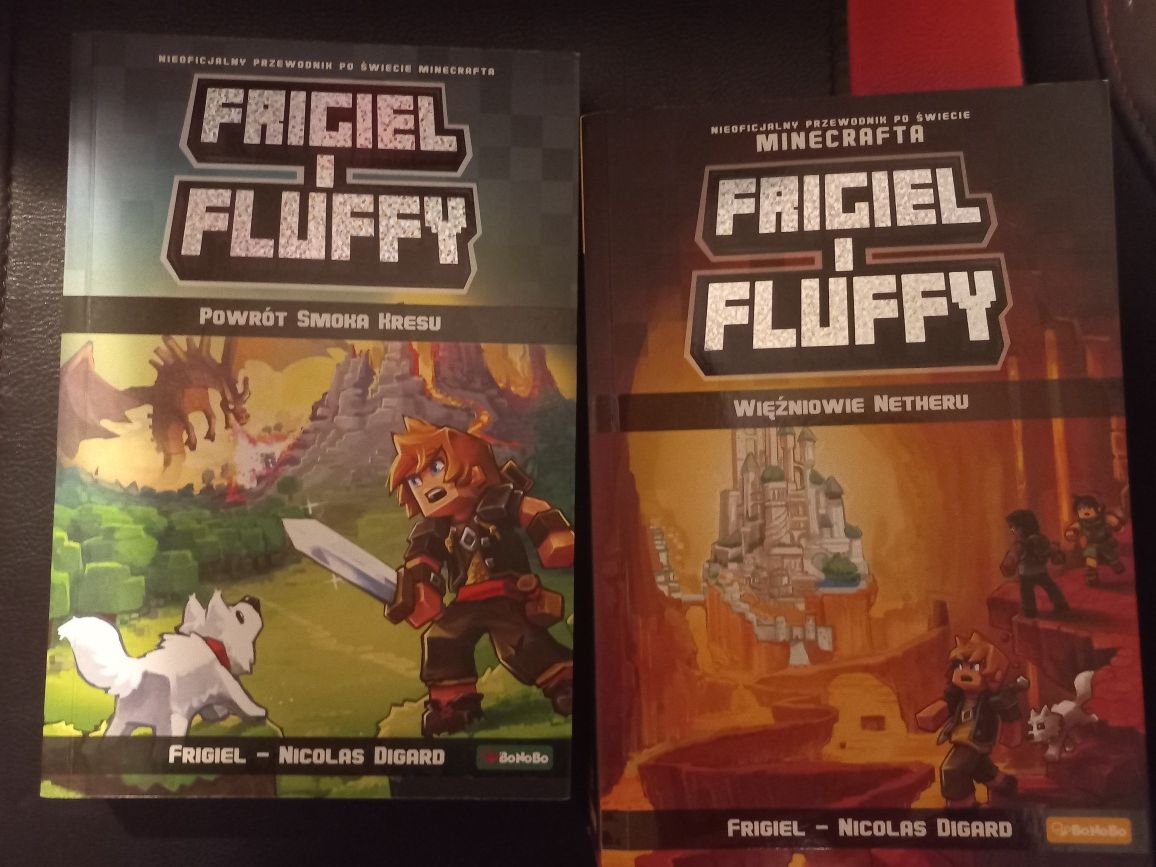 Książki frigiel i fluffy