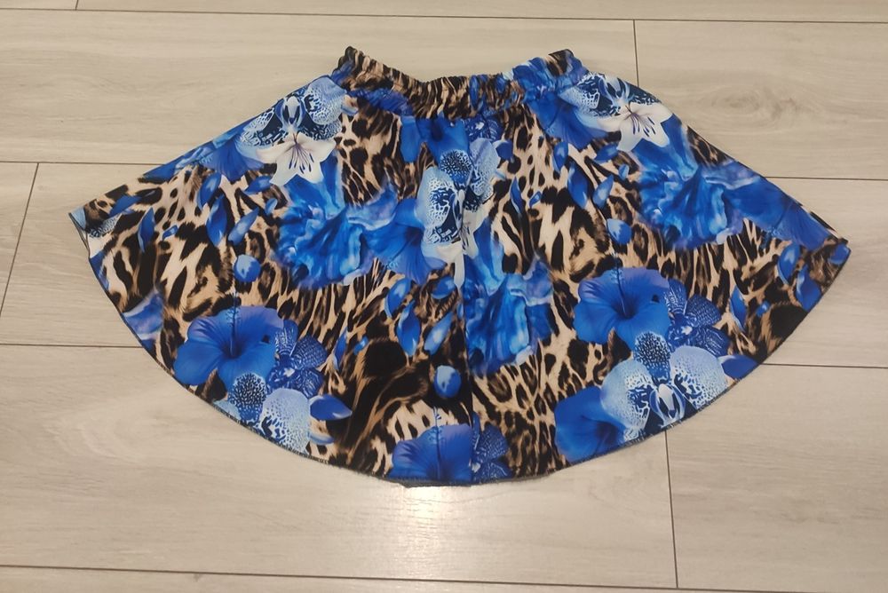 Spódnico spodenki panterka kwiaty rozmiar uniwersalny