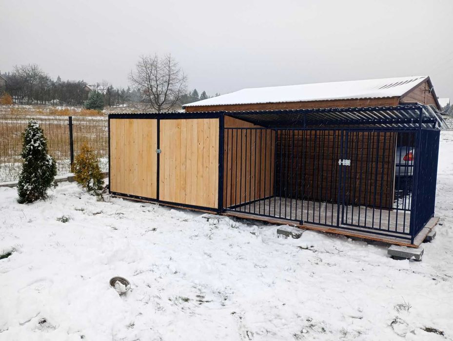 kojec dla psa, klatka, buda, box, drewutnia