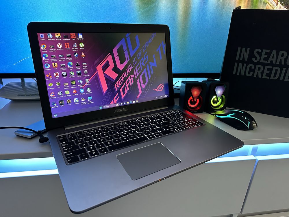 ИГРОВОЙ Как Новый Asus GAMING 15 + Комплект Девайсов