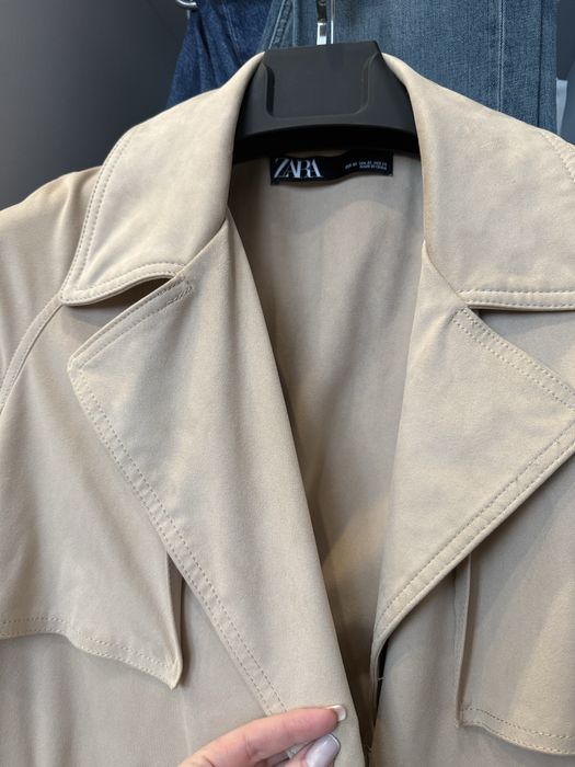 Тренч плащ Zara xs-s