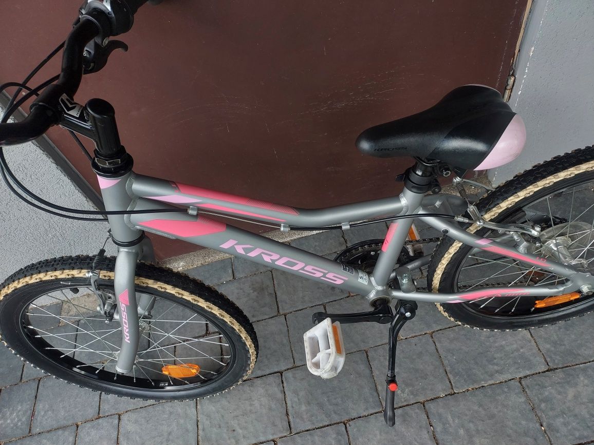 Rower dziecięcy kross lea 1.0 20" alu jak nowy