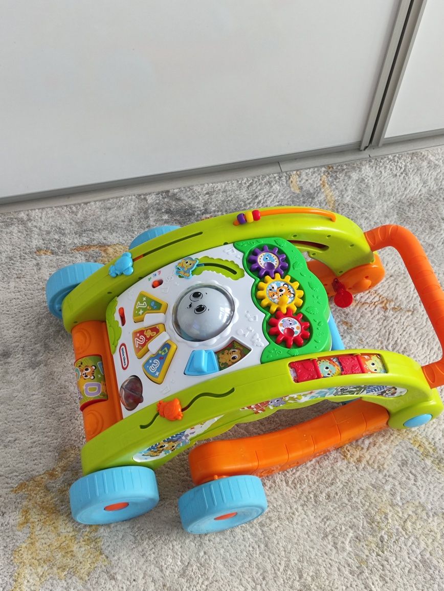 Pchacz, stolik edukacyjny little tikes