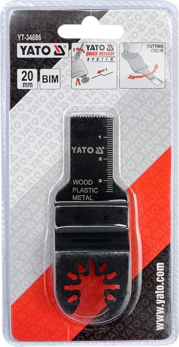Brzeszczot Bim 20mm Yt-34686 Renowator 82220 Quick