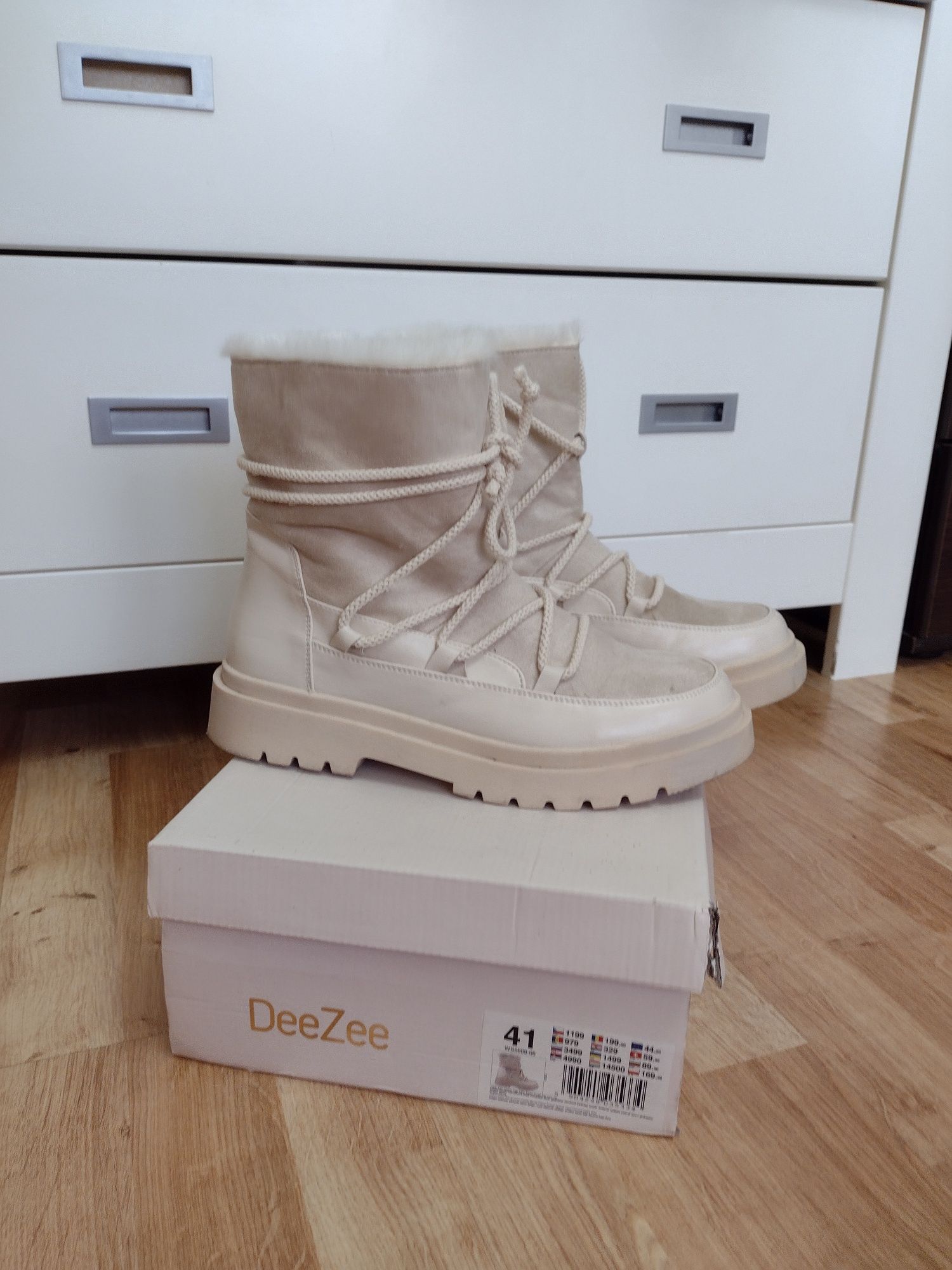 Buty trapery damskie 41