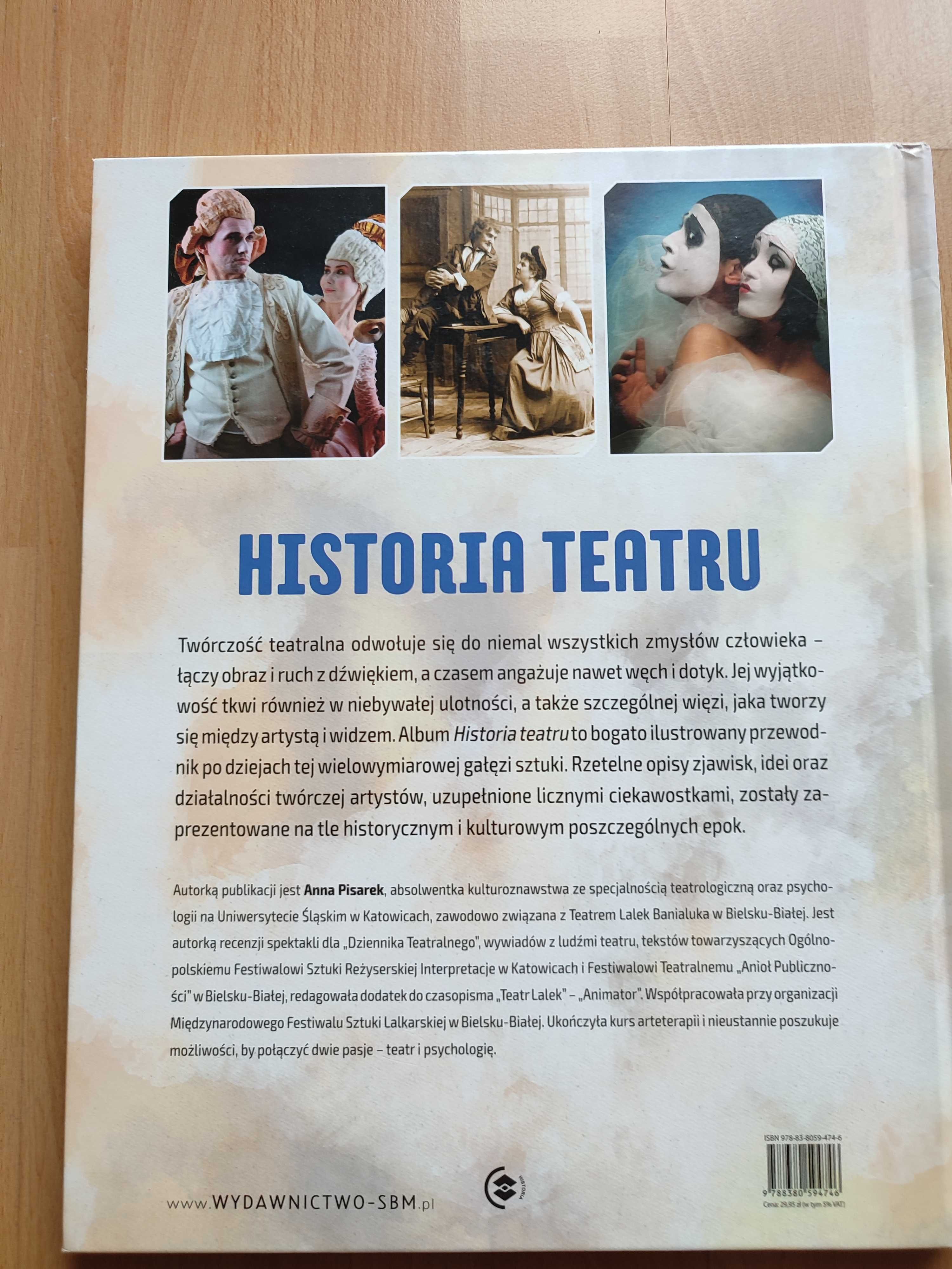 Książka ,,HISTORIA TEATRU" - Anna Pisarek