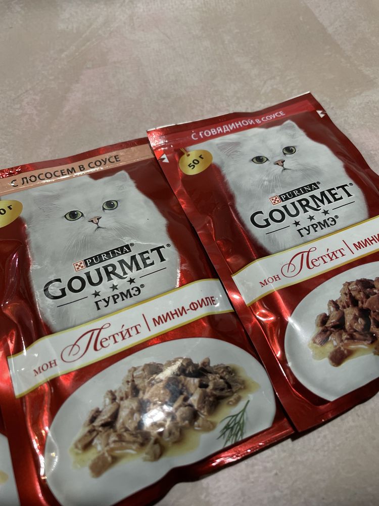 Вологий корм для котів Courmet Влажный корм для котов Courmet