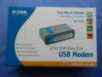 Модем внешний USB аналоговый D-Link DU-562M, 56Кбит/с