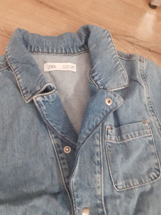 Kombinezon jeansowy r. 134 Zara