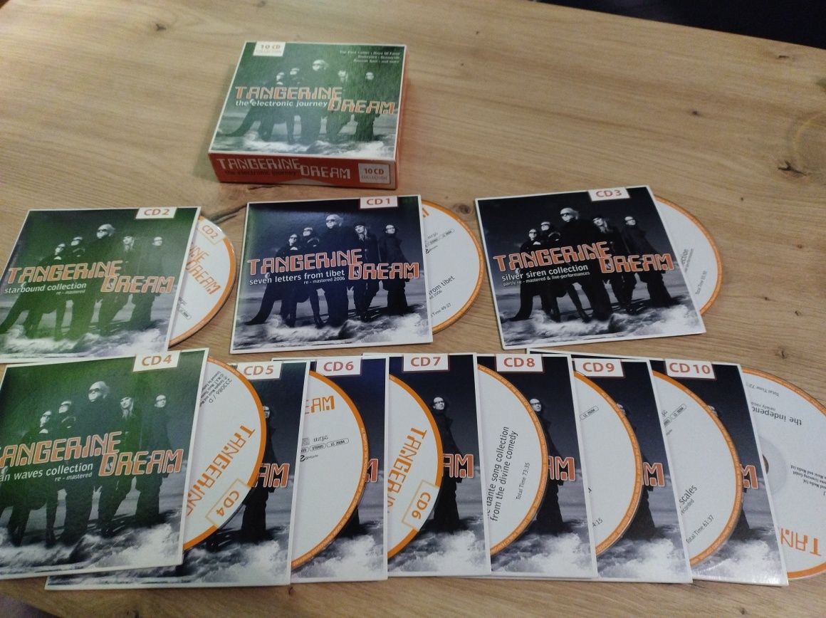 Tangerine Dream "the electronic journey" 10 CD !