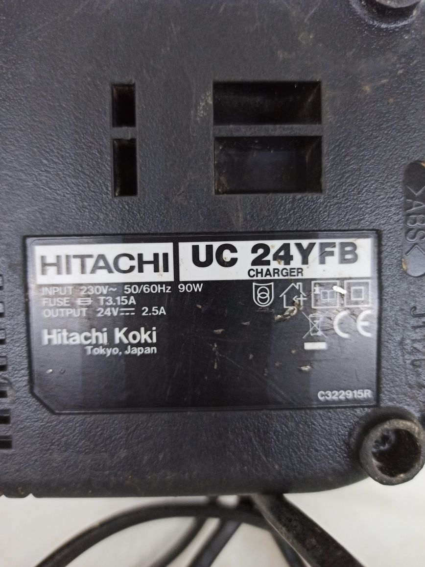 Ładowarka do baterii akumulatorów HITACHI UC 24YFB 24V Ni-Cd Ni-MH