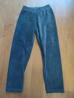 Grafitowe spodnie welurowe Moraj 98/104