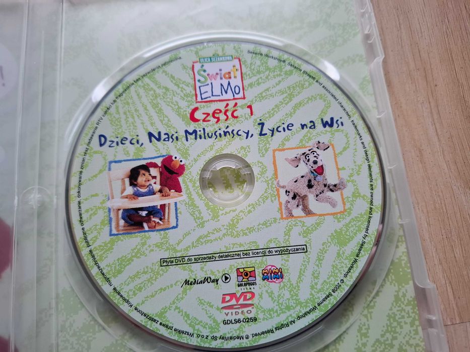 Świat Elmo – Ulica Sezamkowa – zestaw 2xDVD – edukacja i zabawa