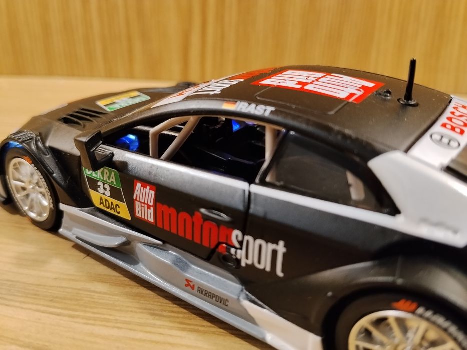 Модель AUDI RS 5 DTM 1:32 Автопром металл свет звук инерция Ауди