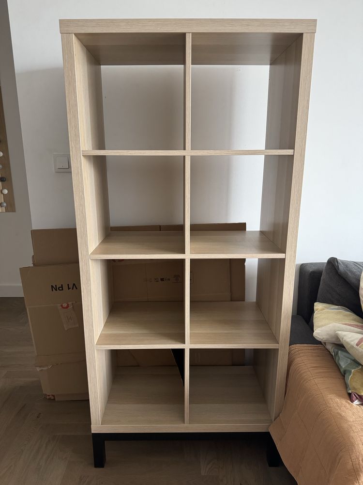 Regal Ikea Kallax dąb